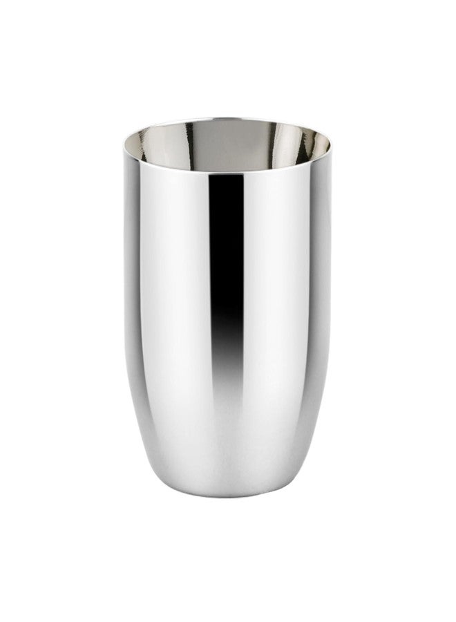 Ahimsa Stainless Steel Kids Cup, Pediatrician Designed, Premium Polished Toddler Cups for Open Cup Training, 8oz, 100% BPA Free & Dishwasher Safe, Single Classic Silver - Image 1